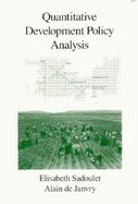 Quantitative Development Policy Analysis cover