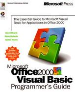 Microsoft Office 2000/Visual Basic Programmer's Guide with CDROM cover