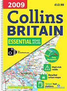 2009 Collins Essential Road Atlas Britain cover