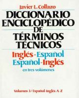 English-Spanish, Spanish-English Encyclopedic Dictionary of Technical Terms cover