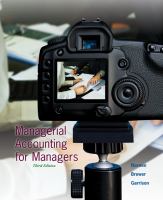 Managerial Accounting for Managers cover