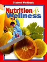 Nutrition & Wellness, Student Workbook cover