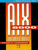 AIX/6000 Developer's Tool Kit cover