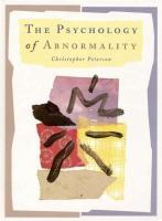 The Psychology of Abnormality cover