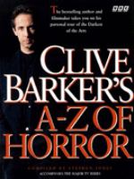 Clive Barker's A to Z of Horror cover