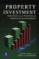 Property Investment : Principles and Practice of Portfolio Management cover