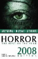 Horror the Best of the Year 2008 cover