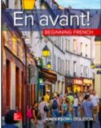 En avant! Beginning French (Student Edition) cover