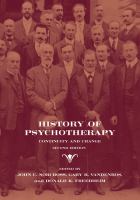 History of Psychotherapy : Continuity and Change cover