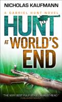Gabriel Hunt - Hunt at World's End cover