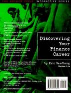 Discovering Your Finance Career cover