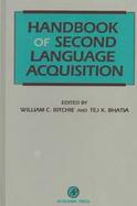 Handbook of Second Language Acquisition cover