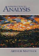 Introduction to Analysis cover