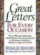 Great Letters for Every Occasion cover