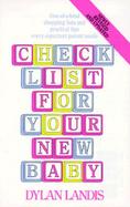 Checklist for Your New Baby cover