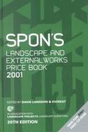 Spon's Landscape and External Works Price Book 2001 cover