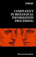 Complexity in Biological Information Processing & Mdash cover