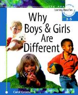 Why Boys and Girls Are Different For Ages 3 to 5 and Parents cover