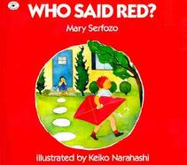 Who Said Red? cover