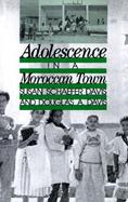 Adolescence in a Moroccan Town Making Social Sense cover