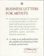 Business Letters for Artists cover