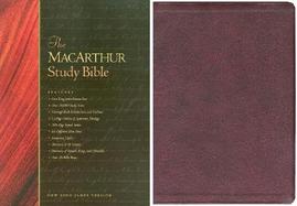 The MacArthur Study Bible cover