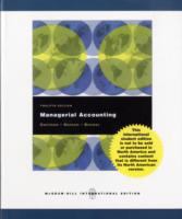 Managerial Accounting cover