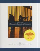 Methods in Behavioral Research cover