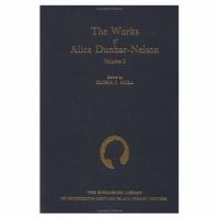 Works of Alice Dunbar Nelson (volume3) cover