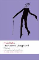 The Man who Disappeared : (America) cover