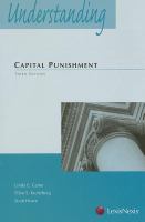 Understanding Capital Punishment Law cover