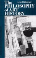 The Philosophy of Art History cover