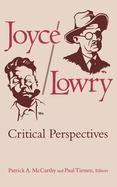 Joyce/Lowry Critical Perspectives cover