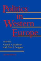 Politics in Western Europe cover