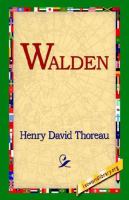 Walden cover