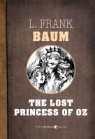 The Lost Princess Of Oz cover