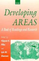 Developing Areas A Book of Readings and Research cover