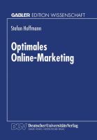 Optimales Online-Marketing cover