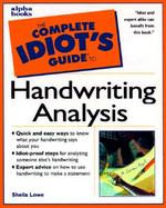The Complete Idiot's Guide Handwriting Analysis cover