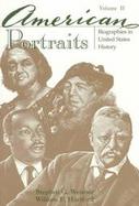 American Portraits Biographies in United States History (volume2) cover