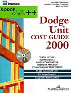 Dodge Unit Cost Book with CDROM cover