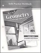 Geometry: Concepts and Applications, Skills Practice Workbook cover