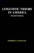 Linguistic Theory in America cover