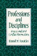 Professions and Disciplines Functional and Conflict Perspectives cover