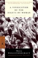 A Vindication of the Rights of Woman With Strictures on Political and Moral Subjects cover