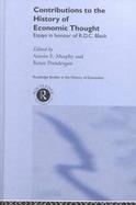 Contributions to the History of Economic Thought Essays in Honour of R.D.C. Black cover