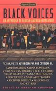 Black Voices An Anthology of African-American Literature cover