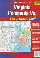 Rand McNally Easyfinder Plus! Virginia Peninsula/(Hampton/Newport News), Virginia cover