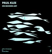 Paul Klee on Modern Art cover