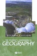 The Student's Companion to Geography, 2nd Edition cover